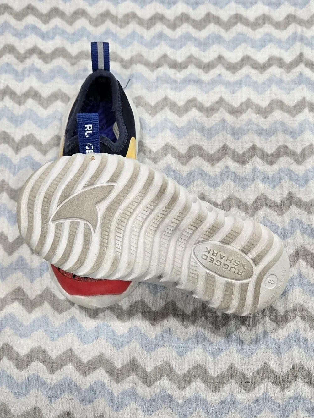 Rugged Shark Toddler Water Shoes - 8